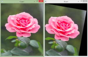 Geometric Transformations in Python using OpenCV | coseries
