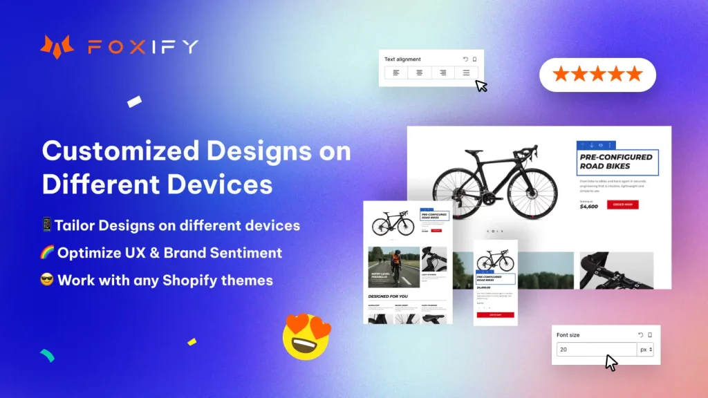 Foxify Smart Page Builder