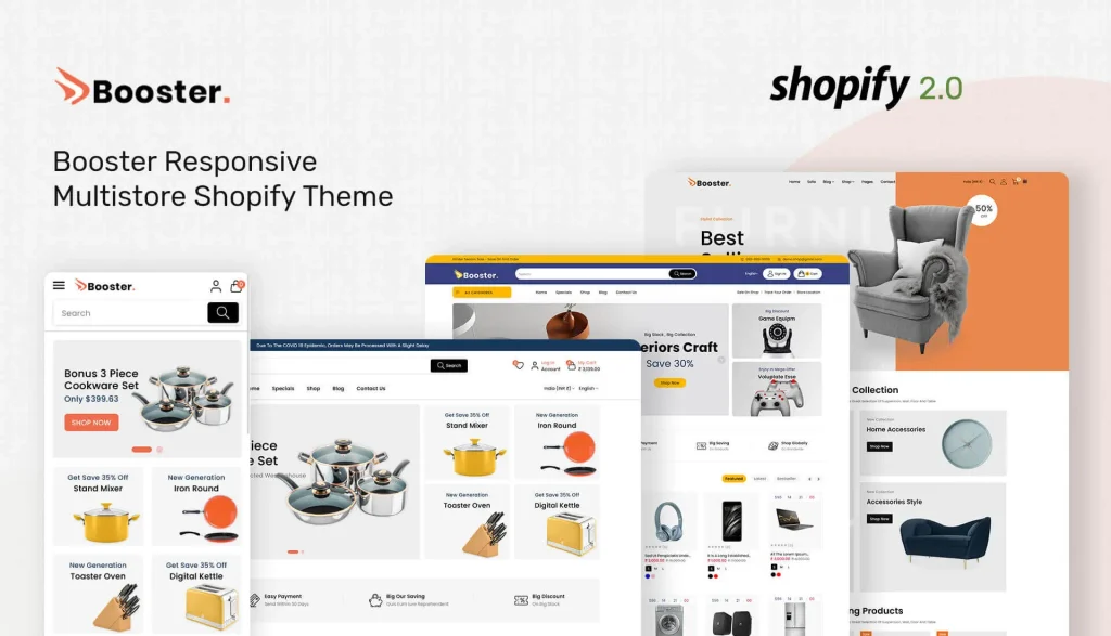 Booster- best streetwear shopify themes