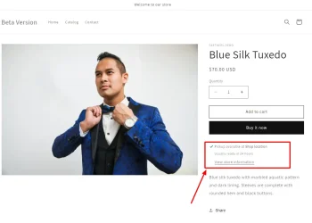 Shopify Local Pickup