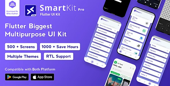 SmartKit Pro: Flutter UI Kits