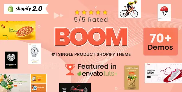 Boom -Best Shopify Themes for Dropshipping