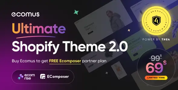 Ecomus -Best Shopify Themes for Dropshipping