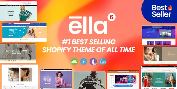 Ella -Best Shopify Themes for Dropshipping