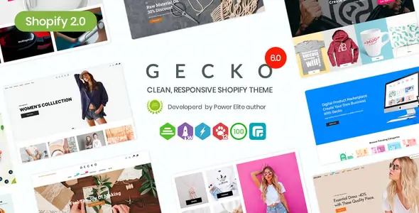 Gecko -Top Shopify Fashion and Apparel Theme