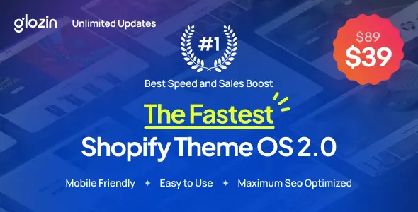 Glozin -Best SEO Theme for Shopify