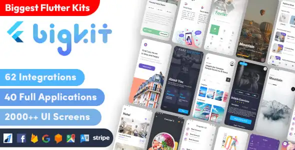 BigKit: Flutter UI Kits