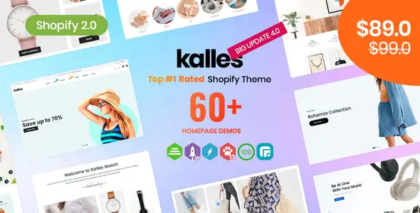 Kalles -Best Shopify Themes for Dropshipping