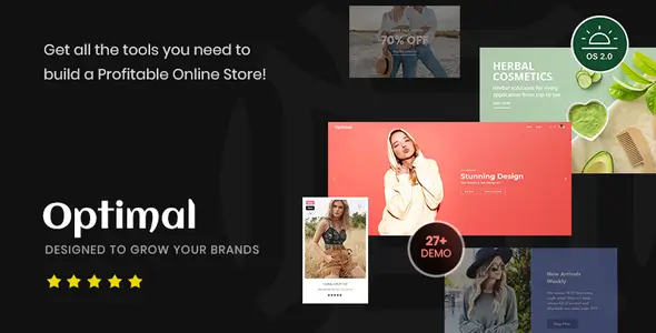 Optimal -Best Shopify Themes for Dropshipping