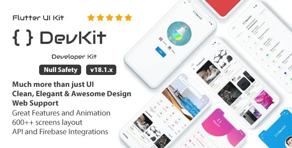 DevKit: Flutter UI Kits & Templates