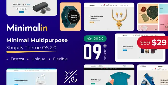 Minimalin - One Product Shopify Theme