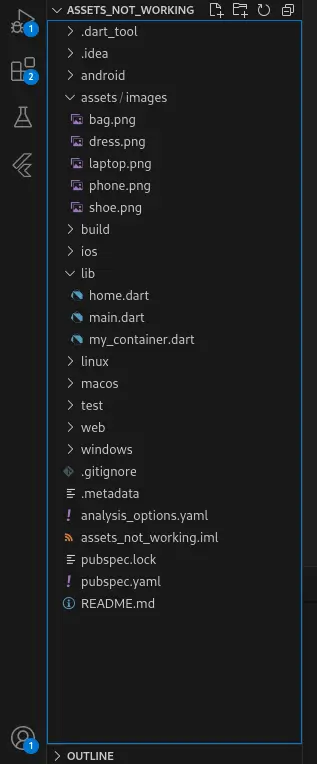 folder structure
