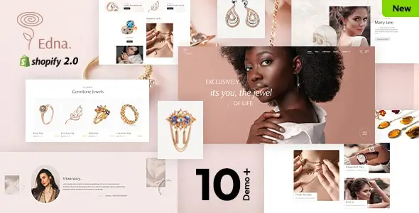 Edna - Jewelry Shopify Templates