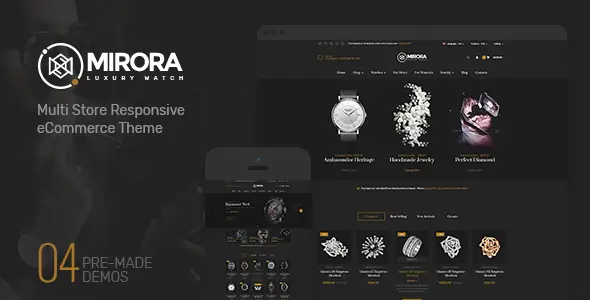 Mirora - Jewelry Shopify Templates