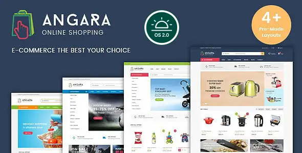 Angara - Shopify Theme for Cloud Kitchen