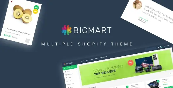 Bicmart - Shopify Theme for Cloud Kitchen