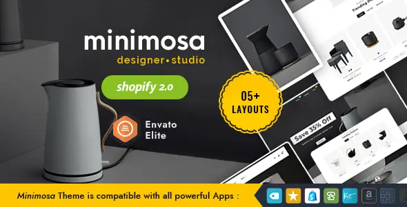 minimosa - Shopify Theme for Cloud Kitchen